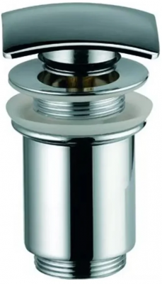 Донный клапан без перелива REMER (904SCC114), хром