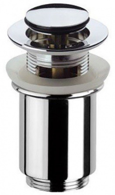 Донный клапан с переливом REMER (906CC114), хром
