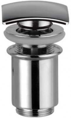Донный клапан с переливом REMER (905SCC114), хром