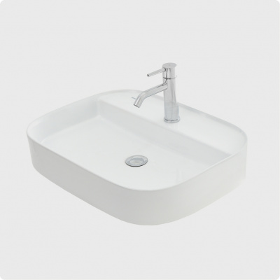 Раковина накладная AQUAme AQM5003 61х45х12 см